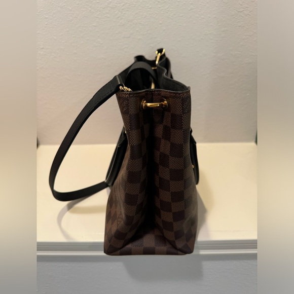 Authentic Louis Vuitton Damier Ebene LV Riverside Tote - Picture 8 of 17